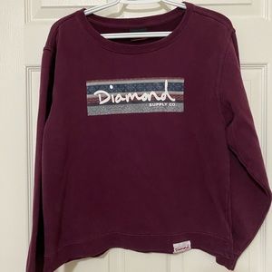Diamond supply co. Crew neck